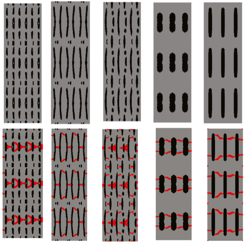 Topologically optimized soft inclusions